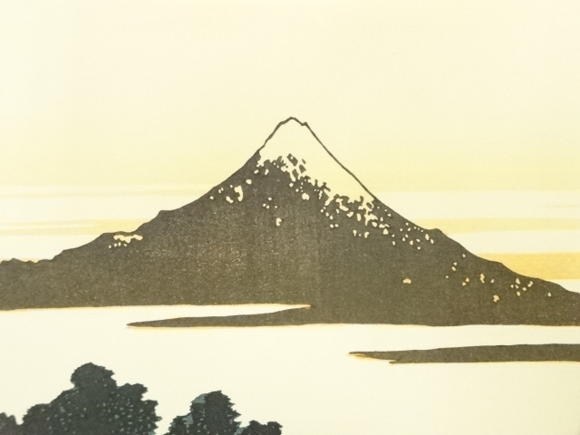 道具 ] - 道具 葛飾北斎 富嶽三十六景 甲州伊沢暁 手摺木版画 | ネット